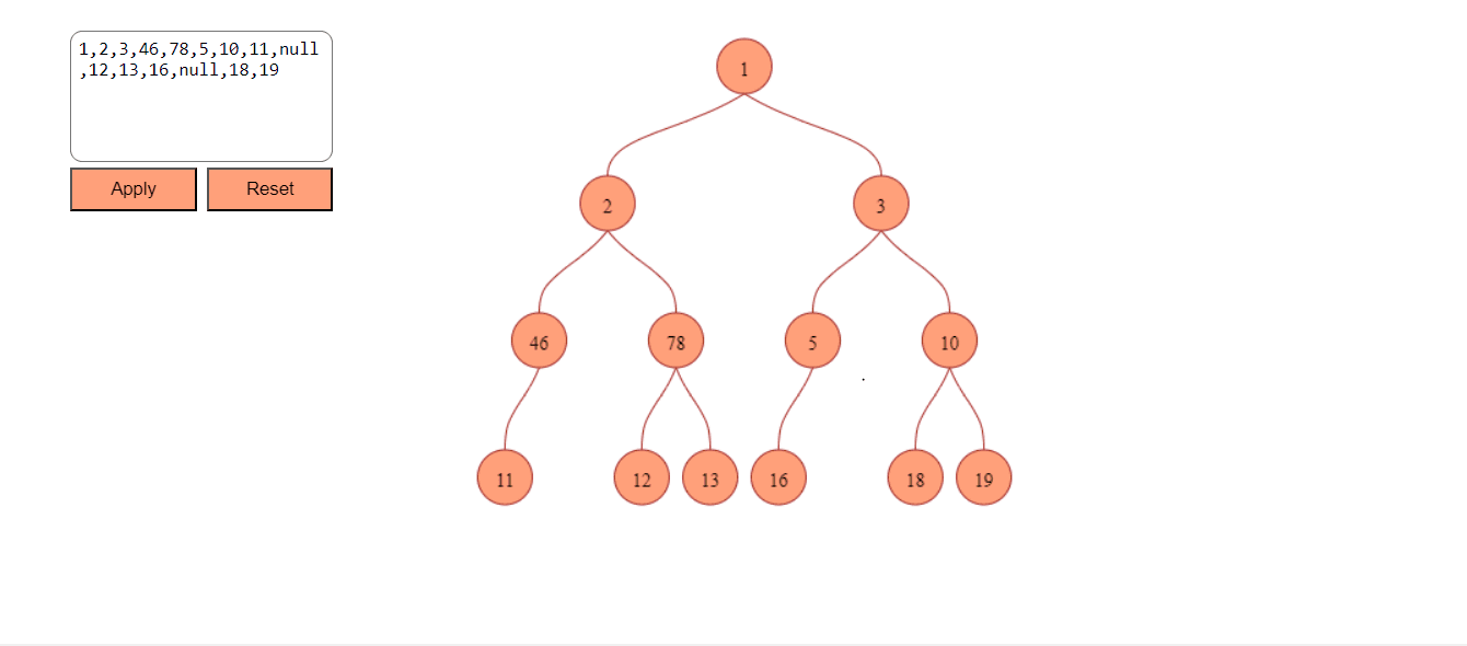 DSA Binary tree visualizer